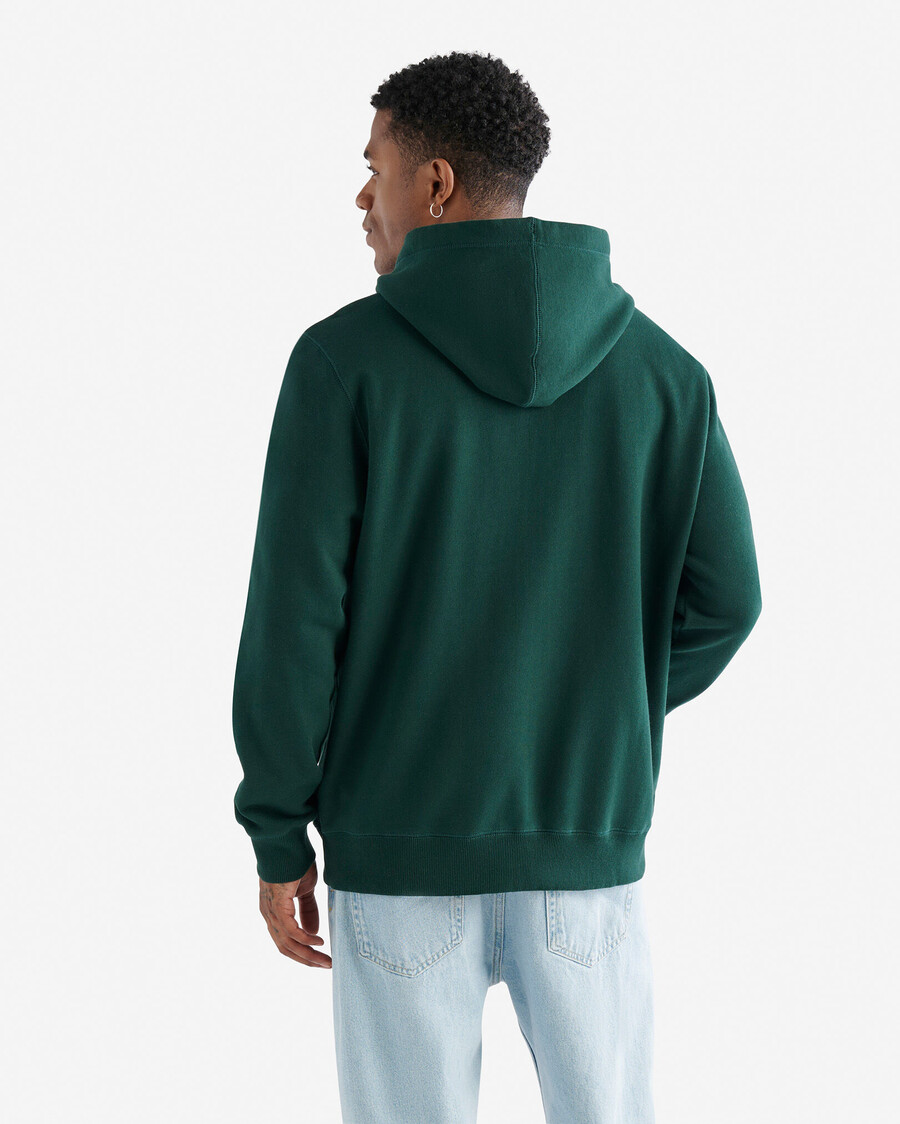 ekologisk original hel dragkedja hoodie