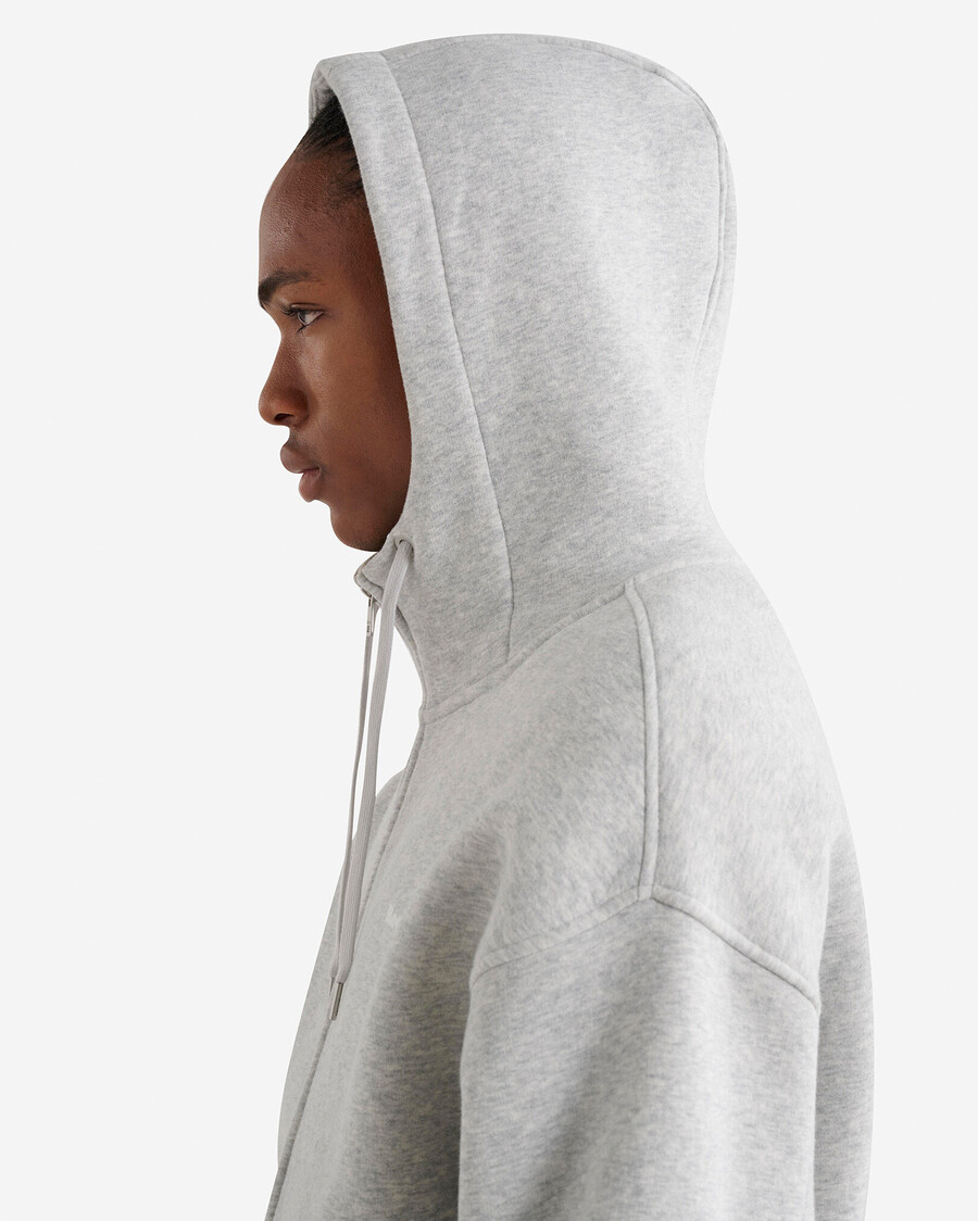 cloud storm hood hel dragkedja