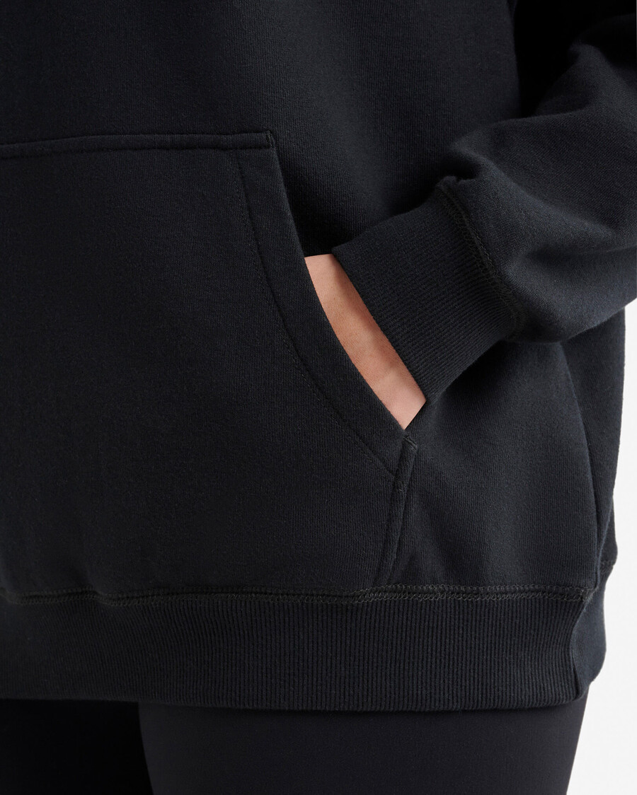 organisk cooper relaxed half zip stein