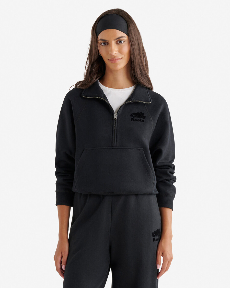 organisk cooper halv zip
