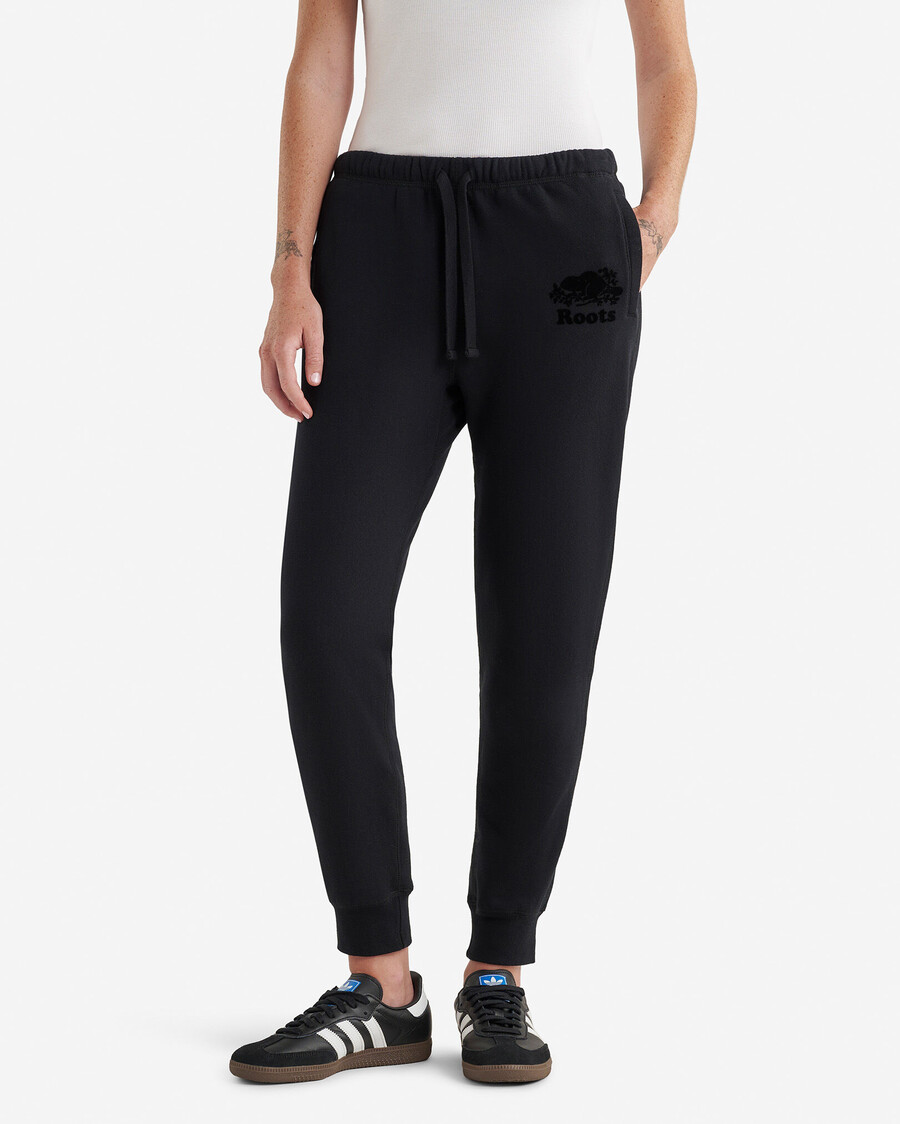 organic original slim cuff sweatpant short 61 cm innerbenssöm