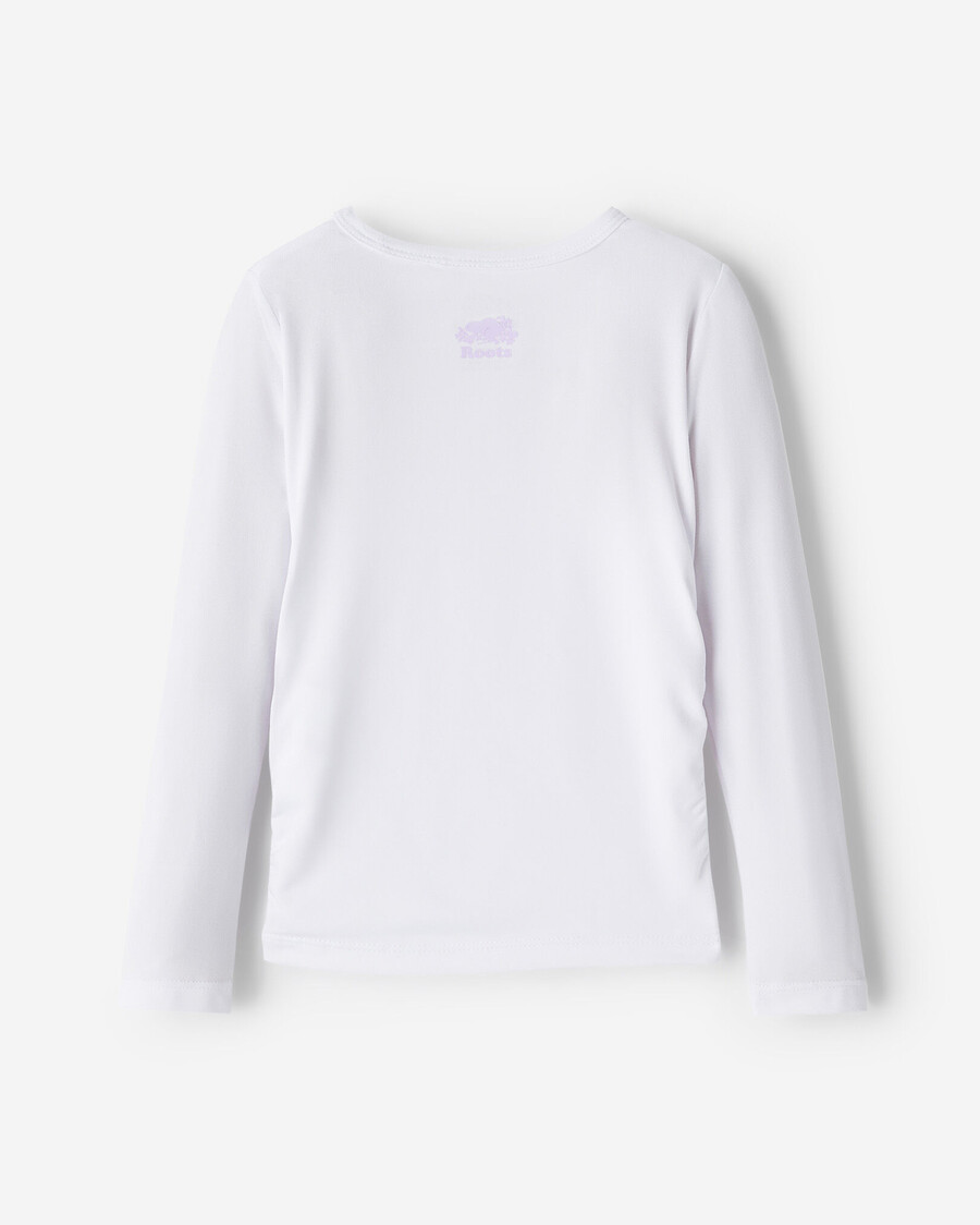 aktiv t-shirt för små flickor