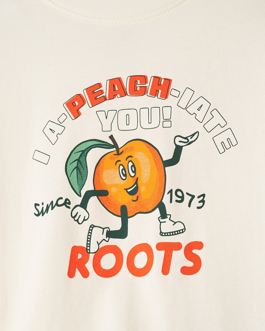 t-shirt med fruktmotiv för småbarn