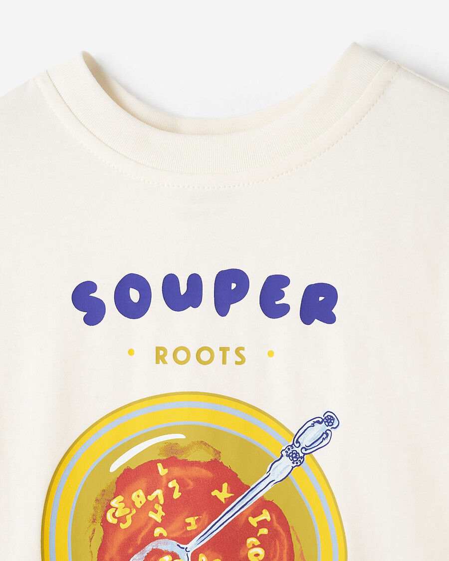 t-shirt med matserie för småbarn