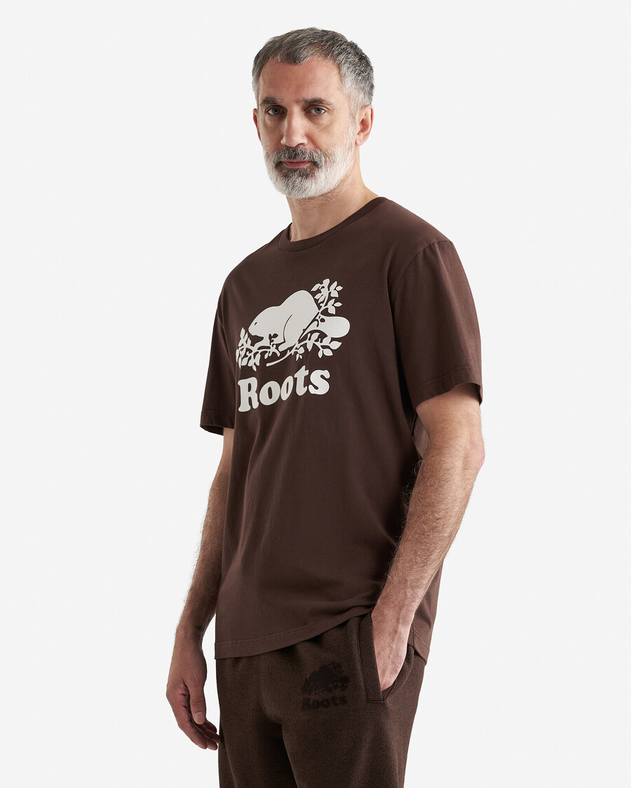 herr ekologisk cooper beaver t-shirt