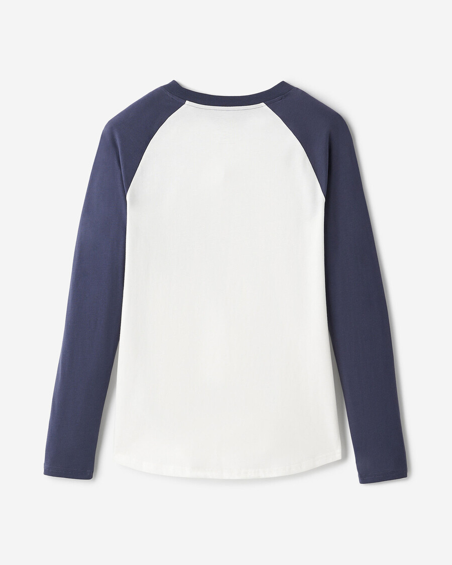 cooper rutig långärmad t-shirt dam