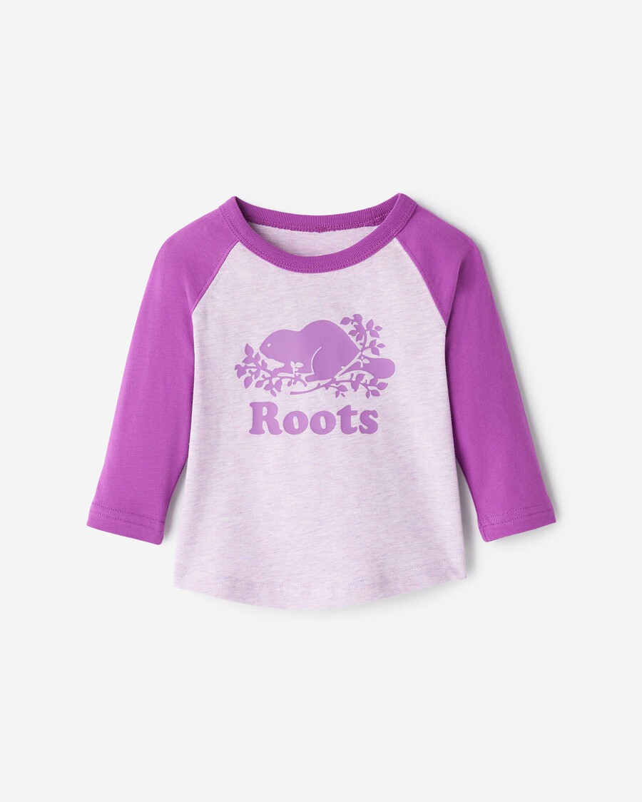 baby ekologisk cooper baseboll-t-shirt
