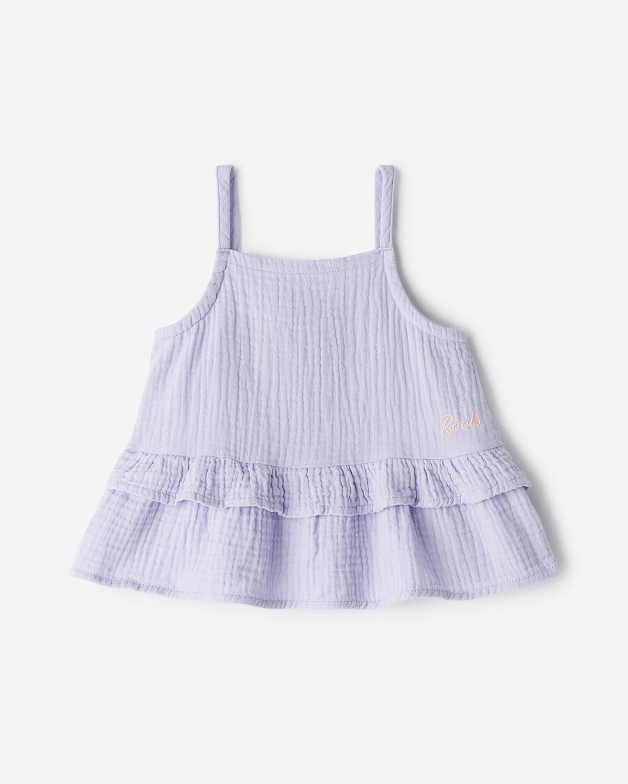 isla peplum-topp för småbarnsflickor