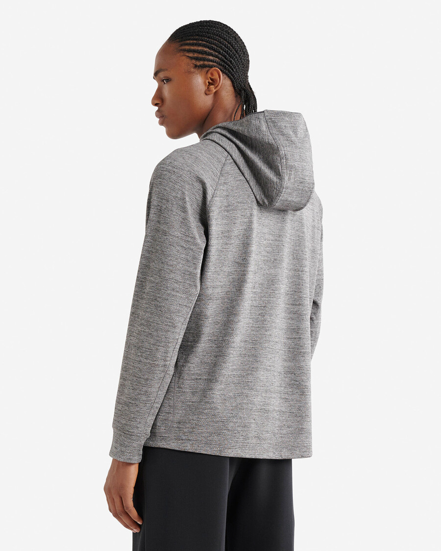 active texturerad halv dragkedja hoodie