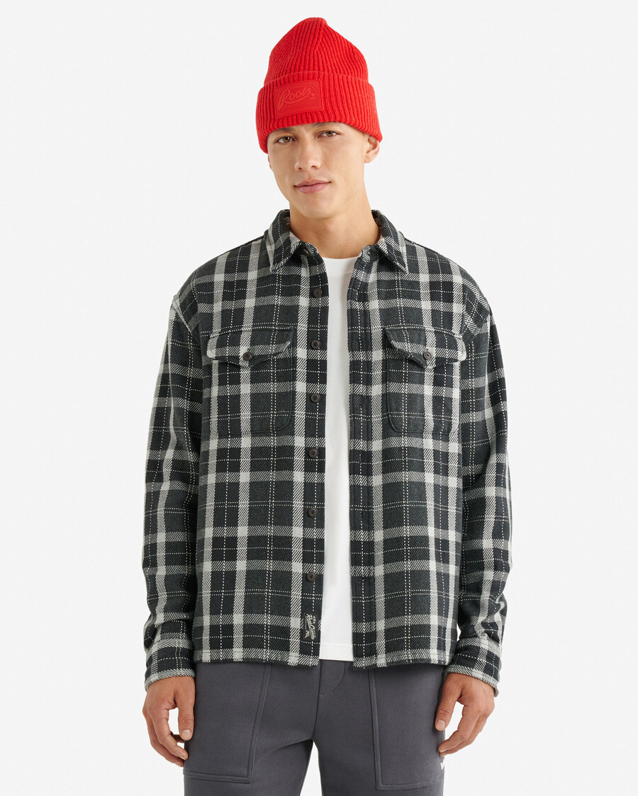 avslappnad skjorta i cypress-twill