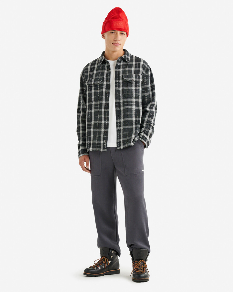 avslappnad skjorta i cypress-twill