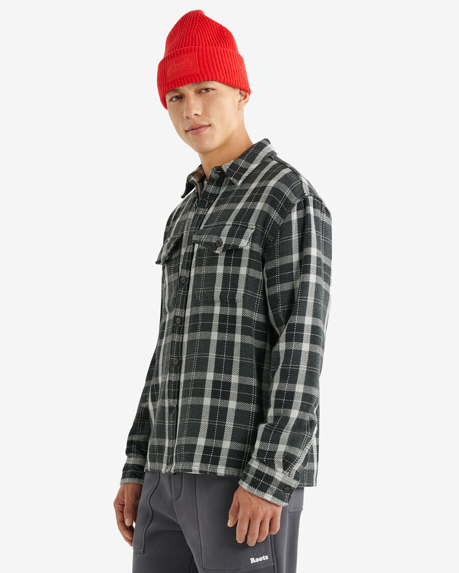 avslappnad skjorta i cypress-twill