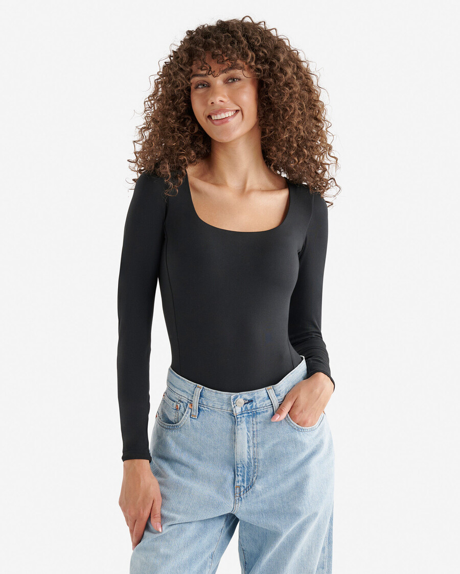 renew stickad långärmad bodysuit