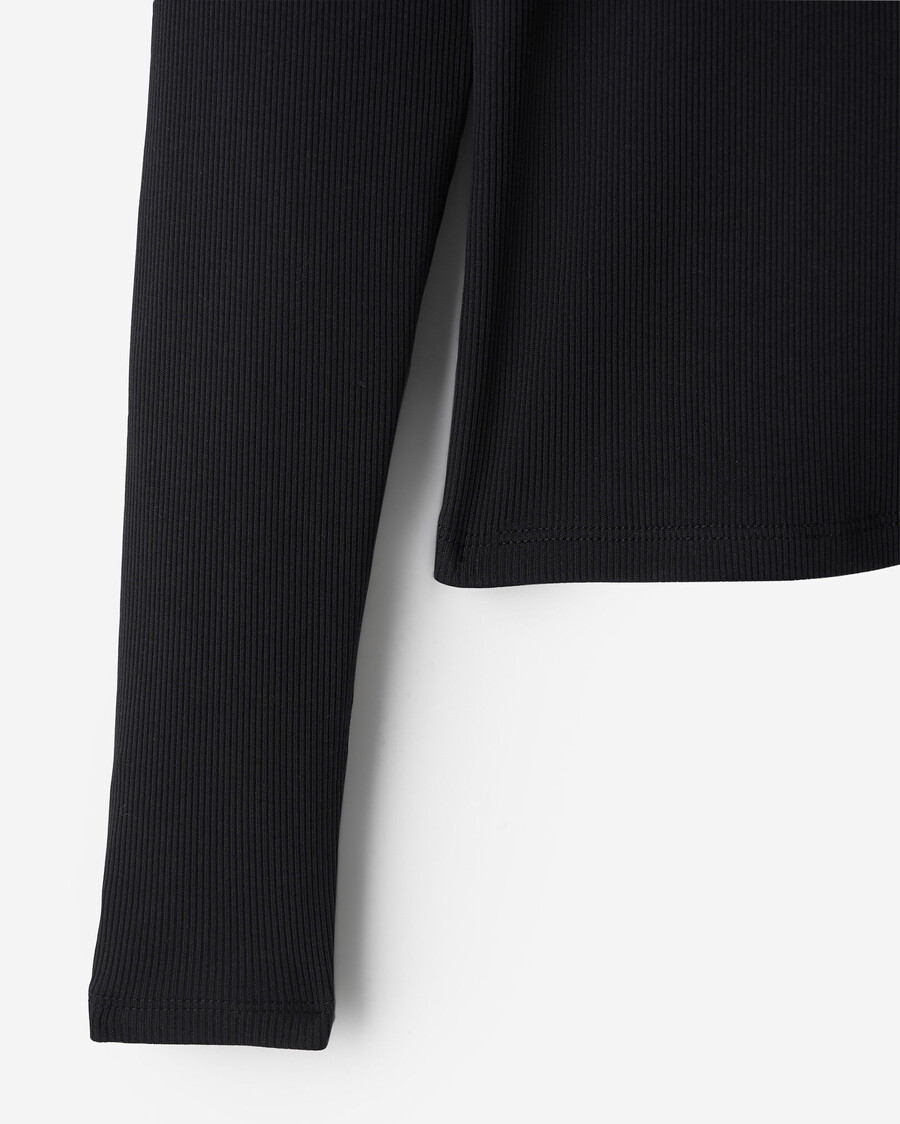 roam rib fit långärmad topp