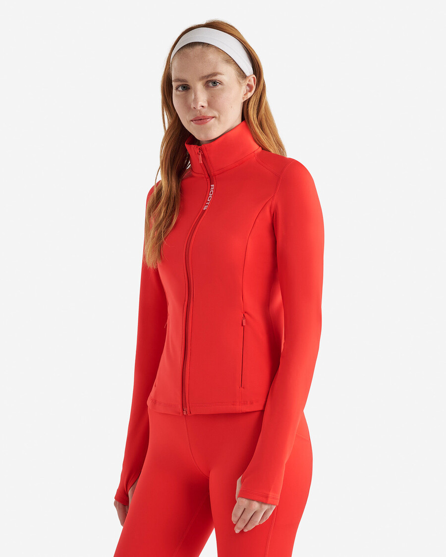active warm full zip jacket