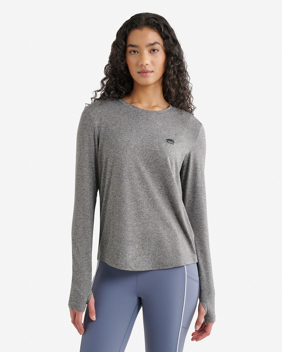 renew knit klassisk långärmad topp