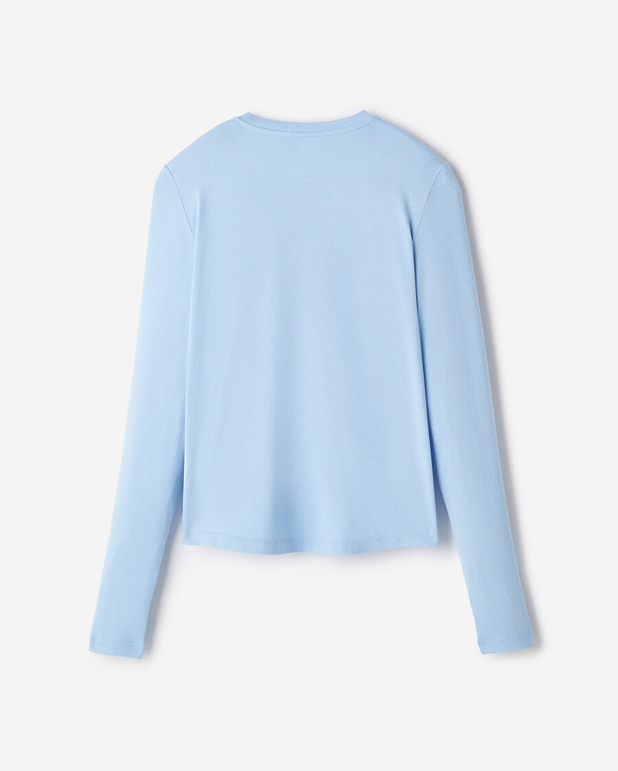 renew knit klassisk långärmad topp