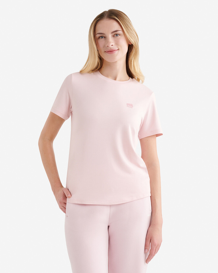 renew knit klassisk kortärmad topp